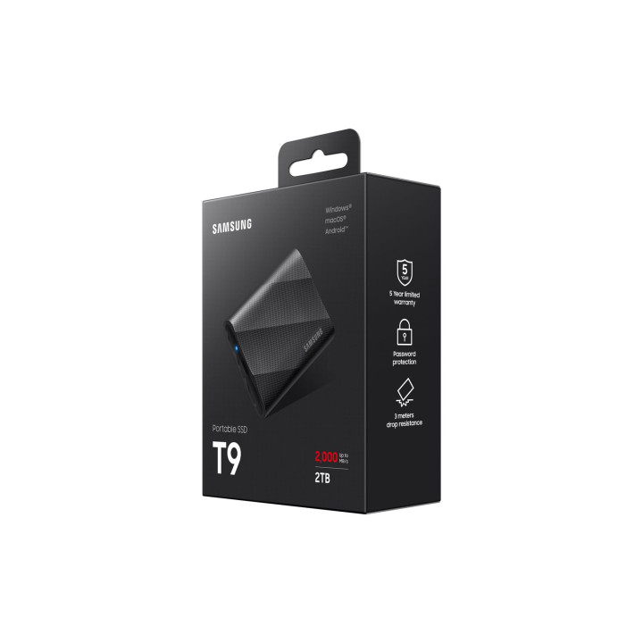 SAMSUNG SSD ESTERNO T9 2TB USB-C 2000MBS